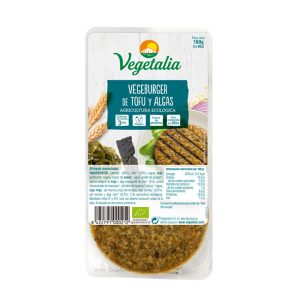 Hamburguesa Vegetal Algues-Tofu BIO, 160g